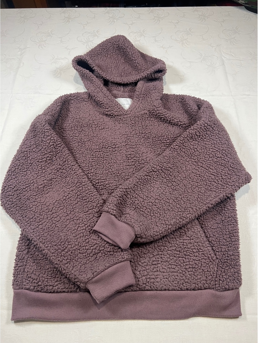 American Eagle Comfy Soft Warm Sherpa Hoodie Size Small